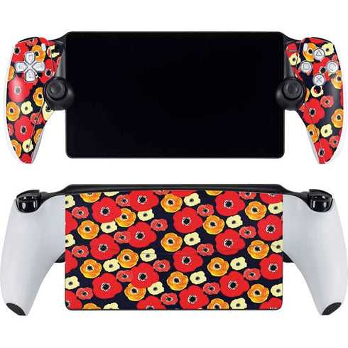 Bouffants and Broken Hearts Anemone Flower PlayStation Portal Remote Player Skin