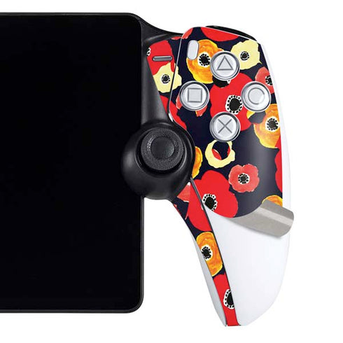Bouffants and Broken Hearts Anemone Flower PlayStation Portal Remote Player Skin
