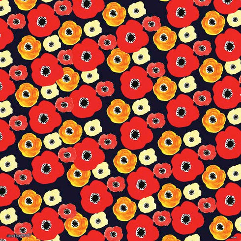 Bouffants and Broken Hearts Anemone Flower PS4 Console and Controller Bundle Skin