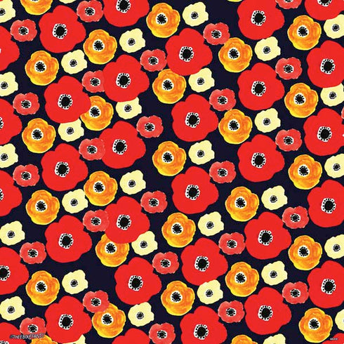 Bouffants and Broken Hearts Anemone Flower PS4 Pro/Slim Controller Skin
