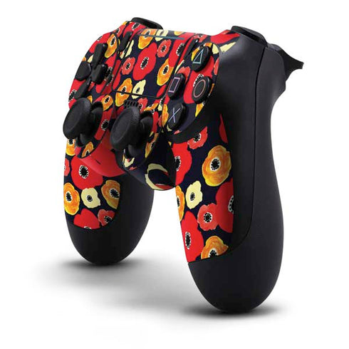 Bouffants and Broken Hearts Anemone Flower PS4 Pro/Slim Controller Skin