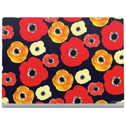 Bouffants and Broken Hearts Anemone Flower Surface Book 2 13.5in Skin