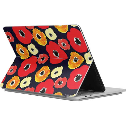 Bouffants and Broken Hearts Anemone Flower Surface Laptop Studio Skin