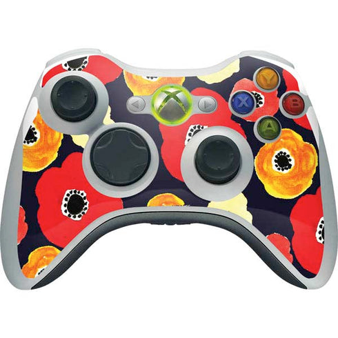 Bouffants and Broken Hearts Anemone Flower Xbox 360 Wireless Controller Skin
