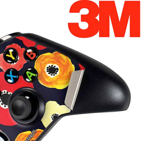 Bouffants and Broken Hearts Anemone Flower Xbox One Controller Skin