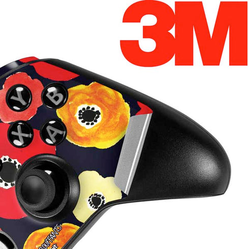 Bouffants and Broken Hearts Anemone Flower Xbox One Elite Controller Skin