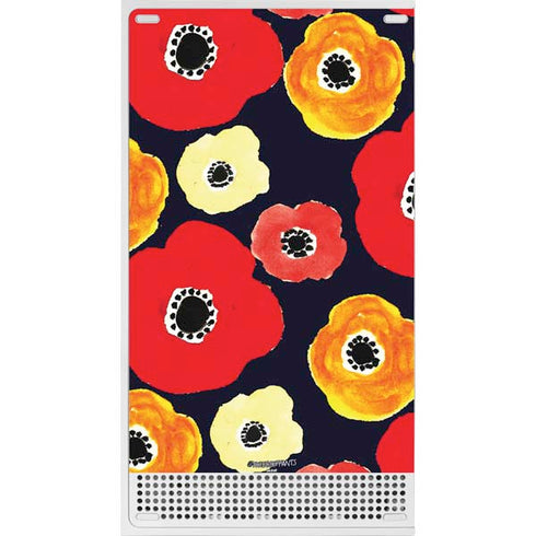 Bouffants and Broken Hearts Anemone Flower Xbox Series S Console Skin