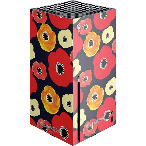 Bouffants and Broken Hearts Anemone Flower Xbox Series X Console Skin