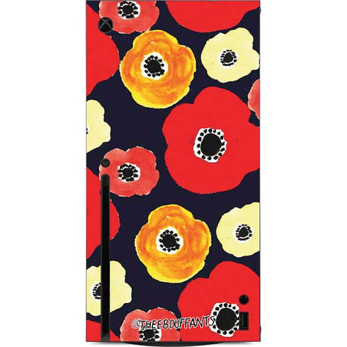 Bouffants and Broken Hearts Anemone Flower Xbox Series X Console Skin