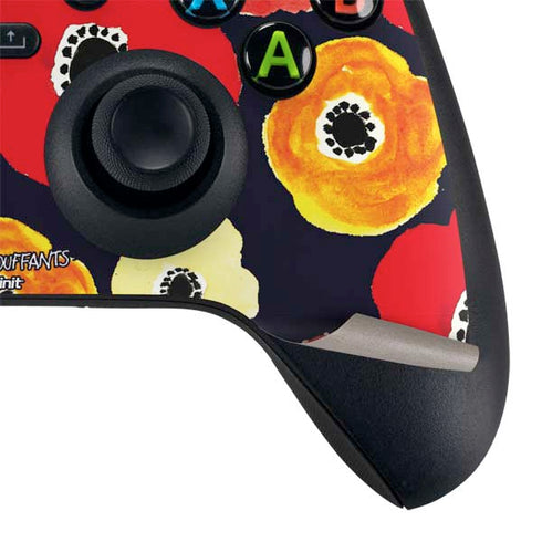 Bouffants and Broken Hearts Anemone Flower Xbox Series X Controller Skin