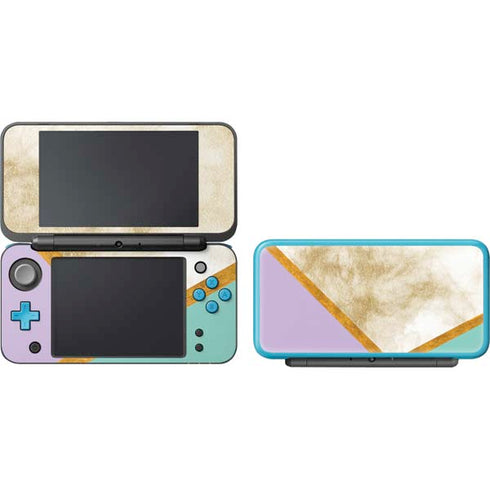 Angled Marble Nintendo 2DS XL (2017) Skin