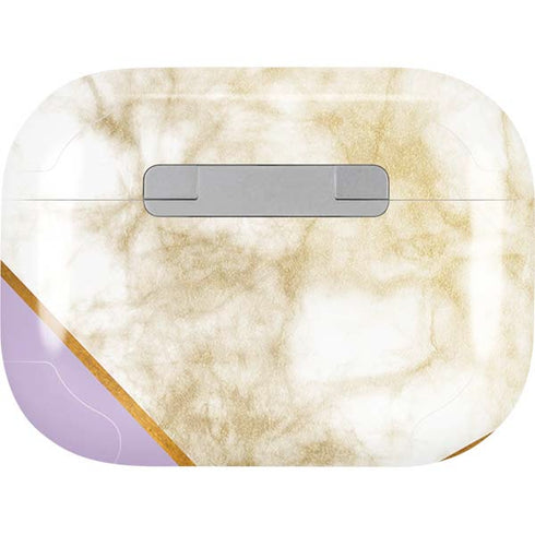 Angled Marble AirPods Pro 2nd Gen Skin