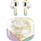 Angled Marble Apple AirPods (3rd Gen 2021) Skin