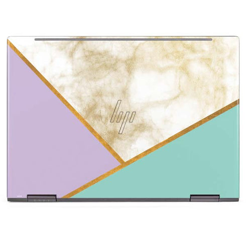 Angled Marble HP Envy Skin