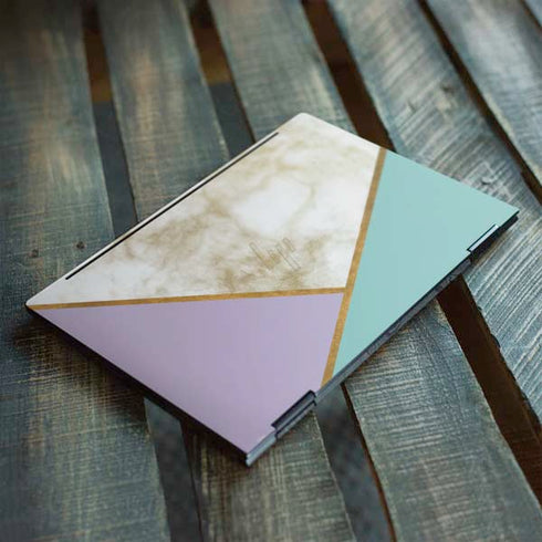 Angled Marble HP Envy Skin