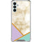 Angled Marble Galaxy A13 5G Clear Case