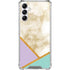 Angled Marble Galaxy A15 5G Clear Case