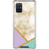 Angled Marble Galaxy A71 5G Clear Case