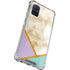 Angled Marble Galaxy A71 5G Clear Case