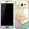 Angled Marble Galaxy J3 Skin