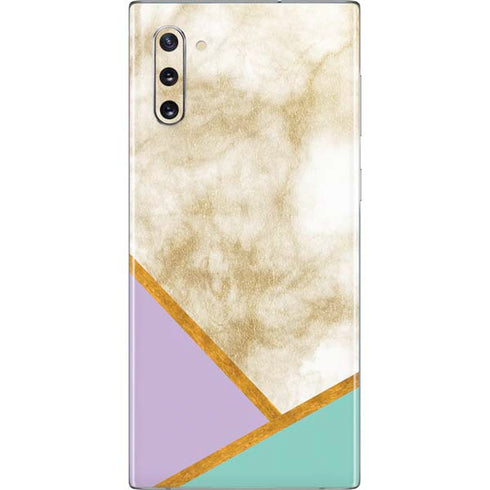 Angled Marble Galaxy Note 10 Skin