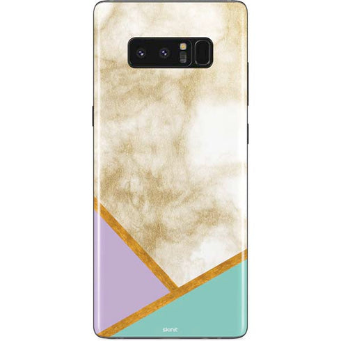 Angled Marble Galaxy Note 8 Skin