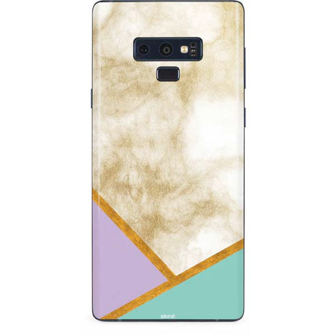 Angled Marble Galaxy Note 9 Skin