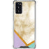 Angled Marble Galaxy Note20 5G Clear Case