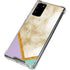 Angled Marble Galaxy Note20 5G Clear Case