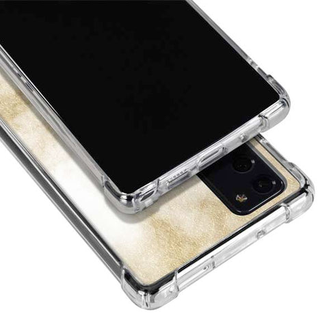 Angled Marble Galaxy Note20 5G Clear Case