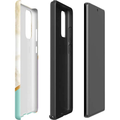 Angled Marble Galaxy Note20 5G Pro Case
