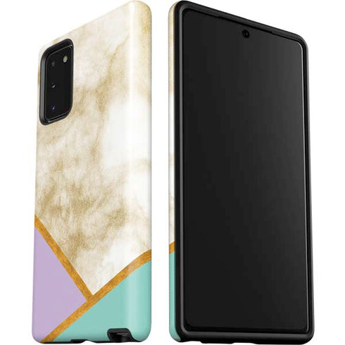 Angled Marble Galaxy Note20 5G Pro Case