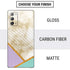Angled Marble Galaxy Note20 5G Skin
