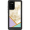 Angled Marble Galaxy Note20 5G Waterproof Case