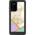 Angled Marble Galaxy Note20 5G Waterproof Case