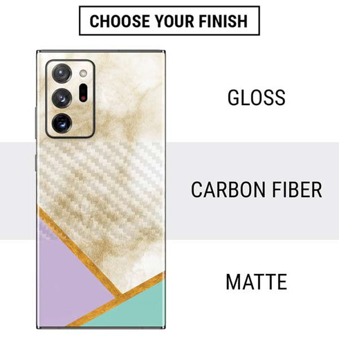 Angled Marble Galaxy Note20 Ultra 5G Skin
