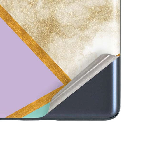 Angled Marble Galaxy S20 Fan Edition Skin