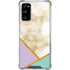Angled Marble Galaxy S20 FE Clear Case