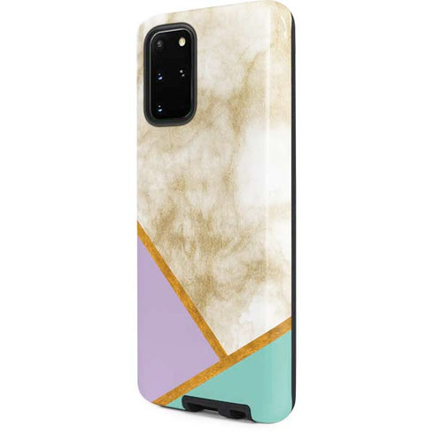 Angled Marble Galaxy S20 Plus Pro Case