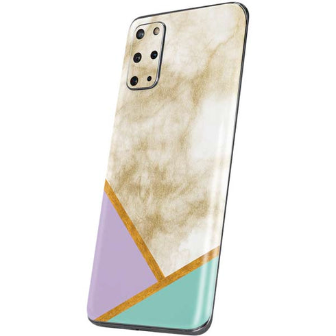 Angled Marble Galaxy S20 Plus Skin