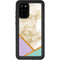 Angled Marble Galaxy S20 Plus Waterproof Case
