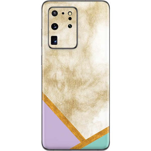 Angled Marble Galaxy S20 Ultra 5G Skin