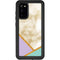 Angled Marble Galaxy S20 Waterproof Case
