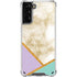 Angled Marble Galaxy S21 Plus 5G Clear Case