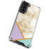 Angled Marble Galaxy S21 Plus 5G Clear Case