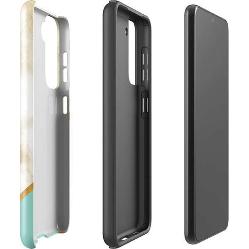 Angled Marble Galaxy S21 Plus 5G Pro Case