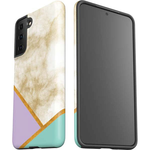 Angled Marble Galaxy S21 Plus 5G Pro Case