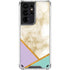 Angled Marble Galaxy S21 Ultra 5G Clear Case