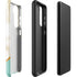 Angled Marble Galaxy S22 Plus Pro Case
