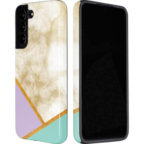 Angled Marble Galaxy S22 Plus Pro Case